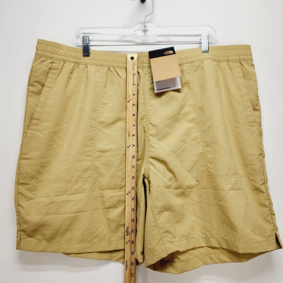 Men's Shorts The North Face Size XXL Khaki Stone Adventure Regular Fit NEW - Picture 4 of 9